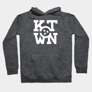 KTWN - White on Asphalt Hoodie